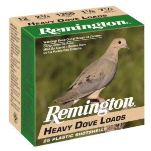 Remington Ammunition 28755 Heavy Dove Loads  12Gauge 2.75" 1 1/8oz 7.5Shot 25 Per Box/10 Case