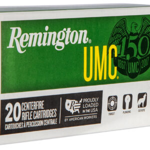 Remington Ammunition 23750 UMC  22-250Rem 45gr Jacketed Hollow Point 20 Per Box/10 Case