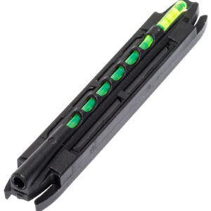 HiViz MGH2007I Magni-Hunter Magnetic Front Sight  Black | Green/Red Fiber Optic