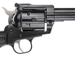 Ruger 0446 Blackhawk Convertible 45 ACP/45 Colt (Long Colt) 6rd 4.63" Blued Alloy Steel Barrel, Cylinder & Frame, Black Checkered Rubber Grip, Transfer Bar Safety, Exposed Hammer