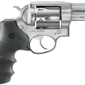 Ruger 1715 GP100  Medium Frame 357 Mag 6rd 3" Satin Stainless Steel Barrel, Cylinder & Frame, Hogue Monogrip, Transfer Bar Safety, Exposed Hammer