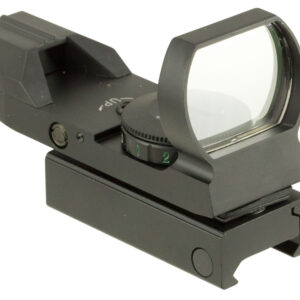 TruGlo TG-8370B Open Dot Sight  Black Anodized 1x 34mm 5 MOA Dual (Red/Green) Illuminated Dot Reticle