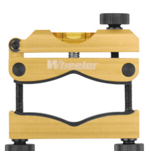Wheeler 119050 Pro Reticle Leveling System Black/Yellow Aluminum Universal
