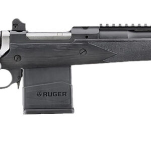 Ruger 6803 Scout  308 Win 10+1 16.10" Matte Black Threaded Barrel, Matte Black Steel Receiver w/Picatinny Rail, Black Laminate Fixed Stock, Right Hand