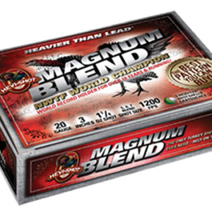 HEVI-Shot HS00567 Magnum Blend  20Gauge 3" 1 1/4oz Tungsten 5/6/7Shot 5 Per Box/10 Case