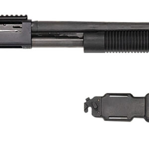 Mossberg 50771 590A1 Tactical SPX 12 Gauge 3" 8+1 20" Parkerized Heavy-Walled Barrel Black Rec with Ghost Ring Rear Sight Black Synthetic Stock Right Hand Includes Bayonet Lug