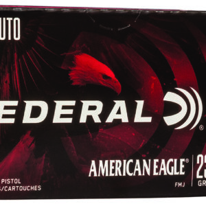 Federal AE45A100 American Eagle Handgun 45ACP 230gr Full Metal Jacket 100 Per Box/5 Case