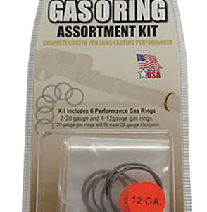 Carlson's Choke Tubes 00066 Gas O-Ring Assortment Kit 12 Gauge 20 Gauge Rubber/Graphite Coated Shotgun