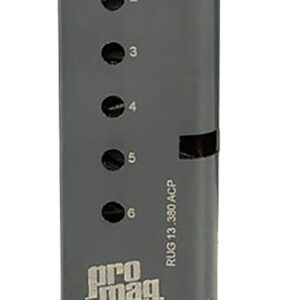 ProMag RUG13 Ruger LCP  6rd 380 ACP Blued Steel