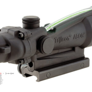 Trijicon 100161 ACOG  Black Hardcoat Anodized 3.5x35mm Illuminated Green Crosshair .308/7.62 BDC Reticle