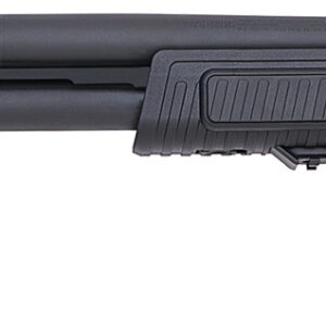 Mossberg 50673 500 FLEX Tactical 12 Gauge Pump 3" 5+1 18.50" Matte Blued Stand-Off Breacher Barrel, Blued Stainless Steel Receiver, Black Fixed w/Pistol Grip Synthetic Stock