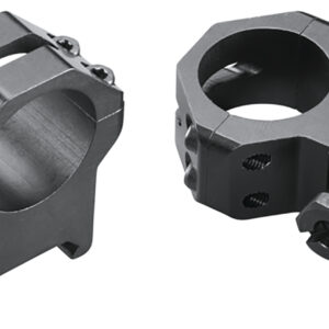 Weaver Mounts 48362 Four-Hole Skeleton Rings  Matte Black 1" Extra High