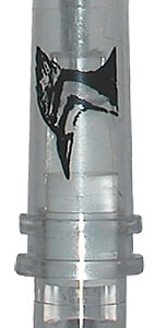 Haydel's Game Calls PW90 Avian  Open Call Woodpecker Sounds Attract Turkeys, Clear Plastic