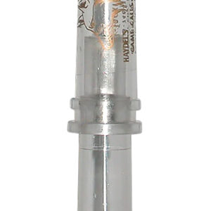 Haydel's Game Calls GHJ Government Hunter Baby Rabbit Open Call Double Reed Baby Cottontail/Jackrabbit Sounds Attracts Predators Clear Acrylic