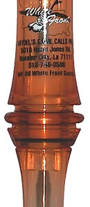 Haydel's Game Calls WF00 White Front  Open Call Specklebelly Sounds Attracts Geese Brown Acrylic