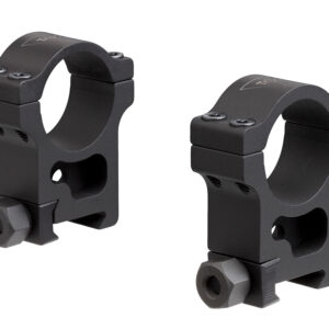 Trijicon AC22011 Riflescope Rings  Black Hardcoat Anodized  30mm  Extra High