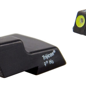 Trijicon 600602 HD Night Sights  Green/Tritium Yellow Outline Front Sight-Green Tritium Black Outline Rear Sight H&K .45C/.45C Tactical
