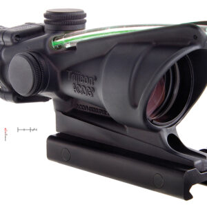 Trijicon 100209 ACOG  Black Hardcoat Anodized 4x32mm Illuminated Green Crosshair .223/5.56 BDC Reticle