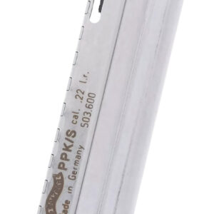 Walther Arms 503600 PPK/S  10rd 22 LR Nickel Polymer