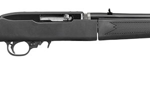 Ruger 11112 10/22 Takedown Full Size 22 LR 10+1 16.40" Satin Black Threaded Barrel, Satin Black Steel Receiver w/Integral Scope Mount, Black Synthetic Fixed Stock, Right Hand