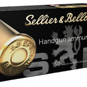 Sellier & Bellot SB38L Handgun  38Special 158gr Lead Flat Nose 50 Per Box/20 Case