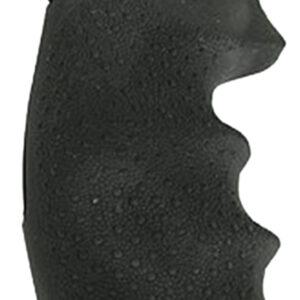 Hogue 25000 Monogrip Finger Grooves Black Rubber Fits S&W N Frame with Round Butt