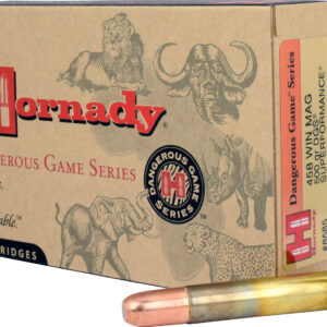 Hornady 8585 Dangerous Game  458WinMag 500gr Dangerous Game Solid 20 Per Box/6 Case