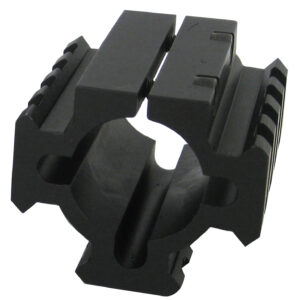TacStar 1081100 Shotgun Rail Mount Black 1.80" Long