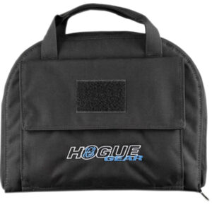 Hogue 59250 Pistol Bag  Medium Black Nylon with Front Pocket 9" x 12" Interior Dimensions