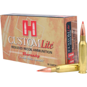 Hornady 80572 Custom Lite  7mm-08Rem 120gr Super Shock Tip 20 Per Box/10 Case