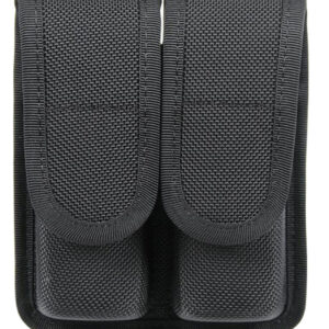 Blackhawk 44A001BK Double Mag Pouch  Black Cordura Compatible w/Double Stack/9mm/40/45