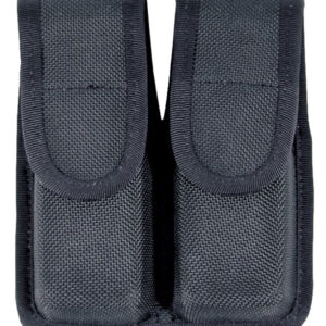 Blackhawk 44A000BK Double Mag Pouch  Black Cordura Compatible w/Single Stack/9mm/40/45
