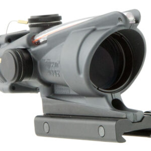 Trijicon 100308 ACOG  Sniper Gray 4x 32mm Illuminated Red Chevron .223/5.56 BDC Reticle