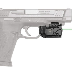 Crimson Trace 0142001 Rail Master Pro  Green Laser 5mW/100 Lumens, 532nM Wavelength, Picatinny/Weaver Rail Mount