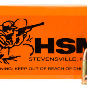 HSM 9MM4R Training  9mm Luger 124 gr Full Metal Jacket 50 Per Box/ 20 Case