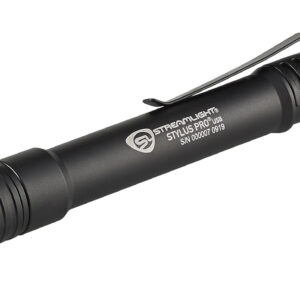 Streamlight 66133 Stylus Pro USB PenLight  Black Anodized 90/350 Lumens White LED