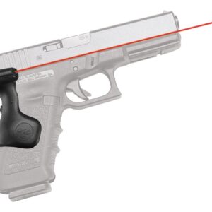 Crimson Trace 0167101 Lasergrips  Compatible w/ Glock Gen3/4/5 Full Size, Red Laser Black Polymer