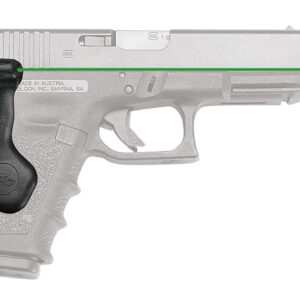 Crimson Trace 0167501 Lasergrips  Compatible w/Glock Compact Gen5 19/Gen4 19, 23, 32/Gen5 19 Gen 4, Green Laser Black Polymer