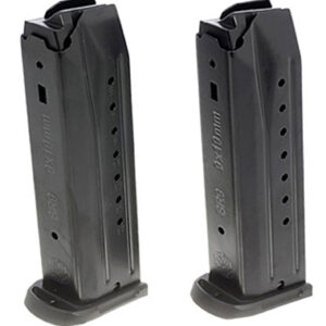 Ruger 90449 SR9C Value Pack 17rd Magazine Fits Ruger SR/SRc/9E 9mm Luger Blued 2 Pack