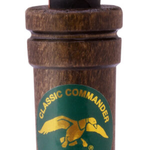 Duck Commander DC200 Classic Commander Open Call Double Reed, Mallard Hen Attracts Ducks, Natural Wood