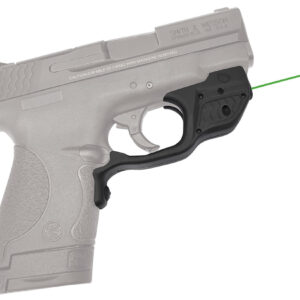 Crimson Trace 0144901 Laserguard  S&W M&P Shield/Shield M2.0, Green Laser Black Polymer