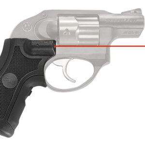 Crimson Trace 0143301 Lasergrips  Fits Ruger LCR/LCRx, Red Laser Black Polymer