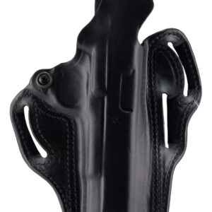 DeSantis Gunhide 001BAM9Z0 Thumb Break Scabbard OWB Black Leather Belt Loop Fits S&W M&P Fits S&W M&P 2.0 Compact Right Hand