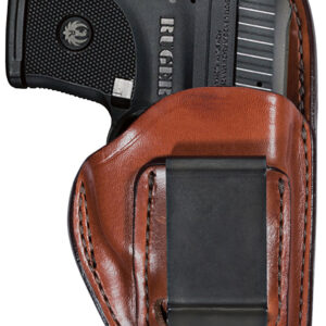 Bianchi 26082 100 Professional  IWB Size 13 Tan Leather Belt Clip Fits S&W M&P Shield 2.0/S&W M&P 1.0 Right Hand