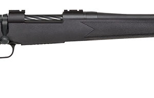 Mossberg 27884 Patriot  Full Size 270 Win 5+1 22" Matte Blued Fluted Barrel, Drilled & Tapped Matte Blued Stainless Steel Receiver, Fixed Synthetic Stock, Right Hand