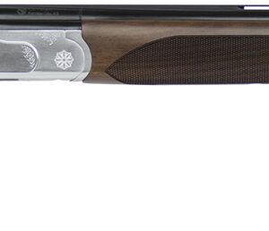 CZ-USA 06469 Redhead Premier Reduced Length 20 Gauge Compact 3" 2rd 24" Gloss Black Chrome Barrel, Silver Satin Chrome Metal Finish, Turkish Walnut Stock Includes 5 Chokes