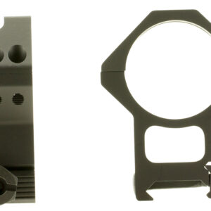 Weaver Mounts 99686 Six-Hole Skeleton Rings  Matte Black 34mm Extra Extra High