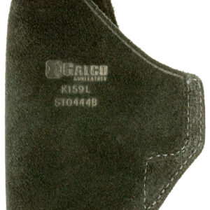 Galco STO444B Stow-N-Go  IWB Black Leather Belt Clip Fits Springfield XD/Springfield XD Mod. 2/HK VP9SK Right Hand
