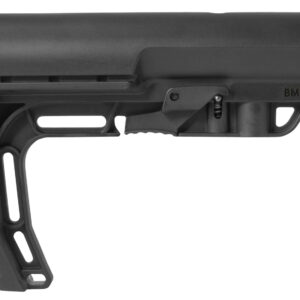 Mission First Tactical BMSMIL Battlelink Minimalist Stock Collapsible Black Synthetic for  AR-15, M16, M4 with Mil-Spec Tube (Tube Not Included)