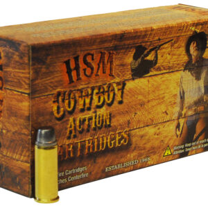 HSM 385N Cowboy Action  38 Special 158 gr Round Nose Flat Point 50 Per Box/ 10 Case